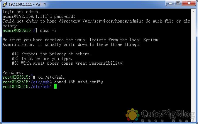 群晖6.2和6.2以上版本开启root的方法(支持DSM7.X版本)插图6 群晖6.2和6.2以上版本开启root的方法(支持DSM7.X版本)插图6