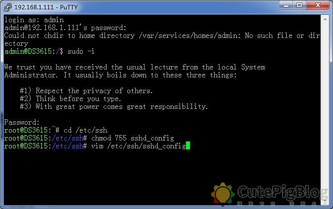 群晖6.2和6.2以上版本开启root的方法(支持DSM7.X版本)插图7 群晖6.2和6.2以上版本开启root的方法(支持DSM7.X版本)插图7
