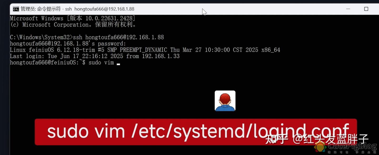 飞牛NAS笔记本神优化:合盖不休眠,24小时在线!插图5 飞牛NAS笔记本神优化:合盖不休眠,24小时在线!插图5